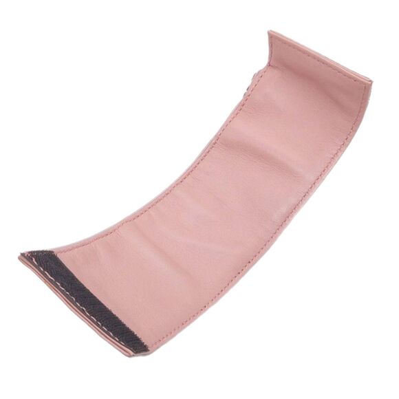 Gucci >RARE< Soft Pink Leather Wraparound Zip Wrist Wallet Cuff w/ COA, Vintage - Picture 4 of 10